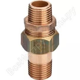 Разъемное соединение viega, нн 1/2", бронза 320195