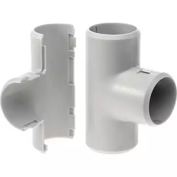 Разборный безгалогенный атмосферостойкий тройник Промрукав PR13.0364