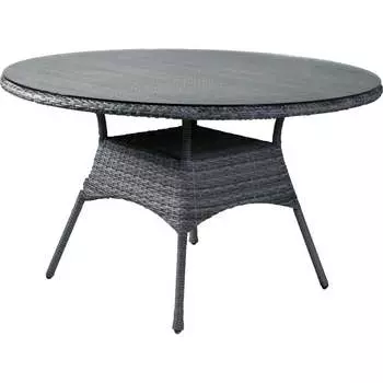 Разборный круглый обеденный стол AIKO