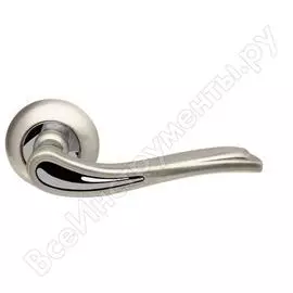 Раздельная ручка armadillo octan ld64-1sn/cp-3 матовый никель/хром 14671