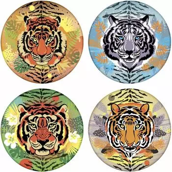 Разделочная доска МУЛЬТИДОМ Ауф Тигр VL88-399