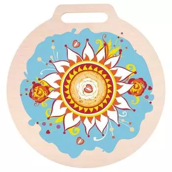 Разделочная доска МУЛЬТИДОМ Широкая Масленица МТ18-34