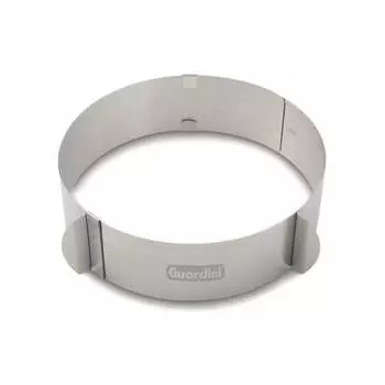Раздвижное кольцо для выпечки GUARDINI Cake Design Gadgets 15689R