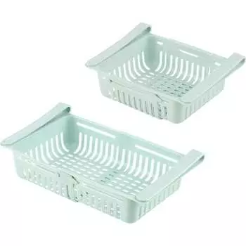 Раздвижной контейнер-органайзер для холодильника Рыжий кот RC-02 102846