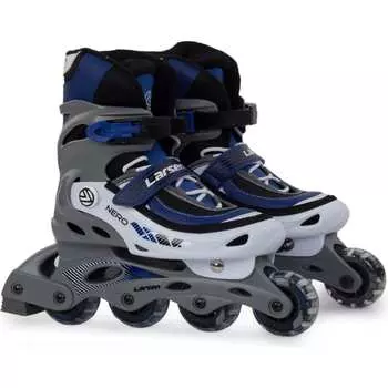 Раздвижные ролики Larsen Nero Blue 4690222135626