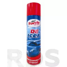 Размораживатель стекол tartle wax 400мл, de-icer, 4257