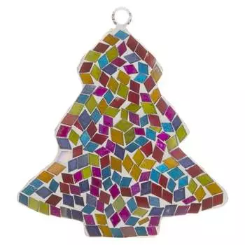 Разноцветная подвеска Karlsbach елочка 05977