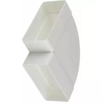 Разноугловое горизонтальное колено для плоских воздуховодов ORE 4607122242385