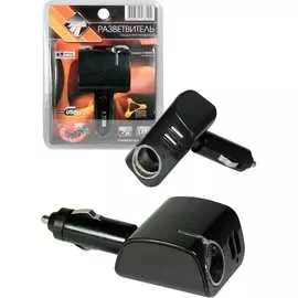 Разветвитель электропитания от прикуривателя Nova Bright fusion 46548