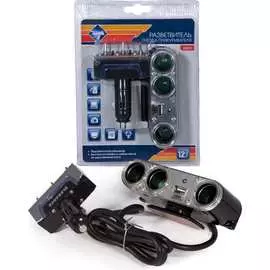 Разветвитель электропитания от прикуривателя Nova Bright