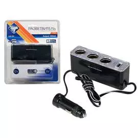Разветвитель электропитания от прикуривателя Nova Bright 31858