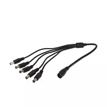 Разветвитель питания Amatek AVC-DC-M5 "1 на 5" 7000802