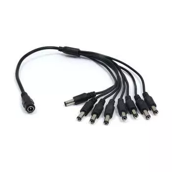 Разветвитель питания Amatek AVC-DC-M8 "1 на 8" 7000615