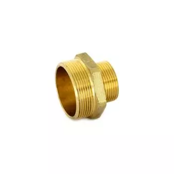 Редукционный латунный ниппель Uni-Fitt