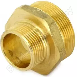 Редукционный латунный ниппель Uni-Fitt