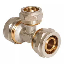 Редукционный тройник comap turboskin латунь, 20x2-16x2-16x2, серия 9467r 9467513131-02