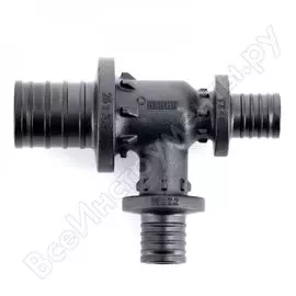 Редукционный тройник rehau 16х25х16 px надвижной 160102