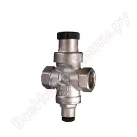 Редуктор давления malgorani minibrass манометр, вв, 3/4", pn16, никель 109.n