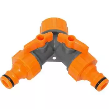 Регулируемый разветвитель для шланга 3/4" POLYAGRO 7575365