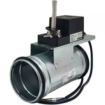 Регулирующая круглая заслонка TECHNO TKD100-02DN 550102