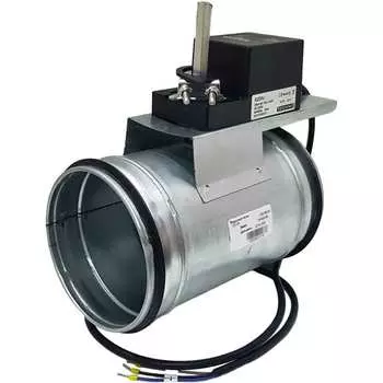 Регулирующая круглая заслонка TECHNO TKD125-02DN 551252