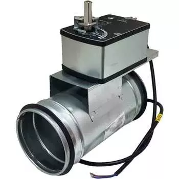 Регулирующая круглая заслонка TECHNO TKD100-SC-03DN 550104