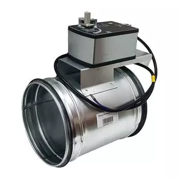 Регулирующая круглая заслонка TECHNO TKD160-SC-03DN 550164