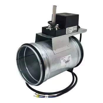 Регулирующая круглая заслонка TECHNO TKD125-02DN 551251