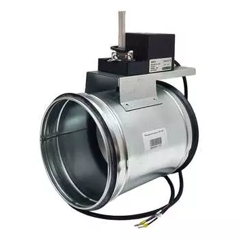 Регулирующая круглая заслонка TECHNO TKD160-02DN 550161