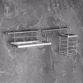 Рейлинговая система для кухни Доляна