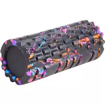 Рельефный цилиндр для фитнеса Larsen EG02 multicolor Style1 4690222157260