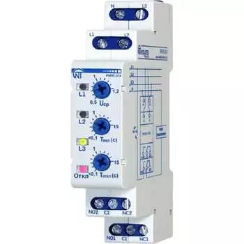 Реле напряжения перекоса и последовательности фаз НовАтек-Электро РНПП-314 3425600314