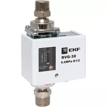 Реле перепада давления EKF RVG-30-0,6-2