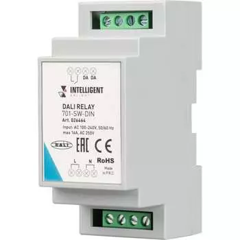 Релейный модуль Arlight INTELLIGENT DALI-701-SW-DIN 0 26464