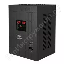 Релейный однофазный настенный стабилизатор напряжения uniel rs-1/5000ws 7383