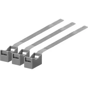 Ремешковый крепеж TDM ELECTRIC 7,6x165 серый (100 шт.) SQ0516-0302