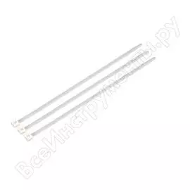 Ремешок-хомут кмп белый 150x3,5 500шт 00-00000612