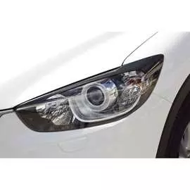 Реснички накладки на передние фары для Mazda CX-5 2011- г.в. Русская Артель