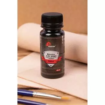 Реставрационная краска для кожи Flexstep LDP-50 50 мл, черный 549825