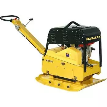 Реверсивная бензиновая виброплита Masalta
