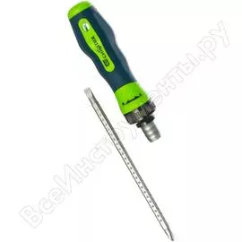 Комбинированная реверсивная отвертка СИБРТЕХ 13368