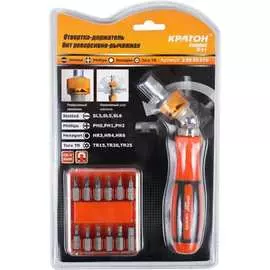 Реверсивная отвертка-держатель бит Кратон Complect 2 09 05 009