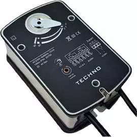 Реверсивный противопожарный электропривод TECHNO NS-15DF/230V 311510