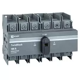 Реверсивный рубильник EKF TwinBlock tb-s-100-3p-rev
