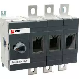 Реверсивный рубильник EKF TwinBlock tb-s-160-3p-rev