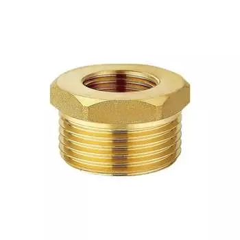 Резьбовая латунная футорка DOUBLE-LIN LL6033 (2"x1 1/4")