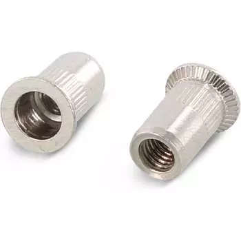 Резьбовая заклепка Metiz-A2 ART 1023, М6x16 мм, А2, потайной борт с насеч. нерж. 20 шт. 10232616 20