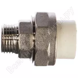 Резьбовое соединение pipelife instaplast американка нр 20x1/2 белый 3295410010