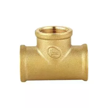 Резьбовой латунный тройник DOUBLE-LIN LL6016 (3/4")