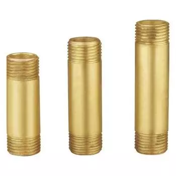 Резьбовой латунный удлинитель DOUBLE-LIN LL6150 (1/2" 200)